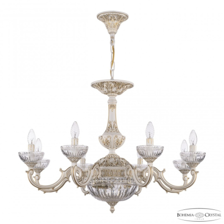 Подвесная люстра Bohemia Ivele Crystal AL7801 AL78101P/8/250 WMG P Clear/M-1G 