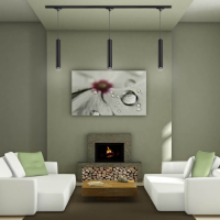 Однофазный светильник для шинопровода со светодиодной лампочкой GU10, комплект от Lustrof. №93779-644257