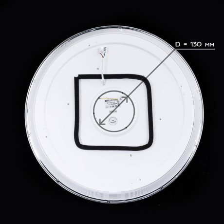 Потолочная светодиодная люстра с поддержкой ''Алиса'' и пультом ДУ Citilux Старлайт Смарт CL703A80G 