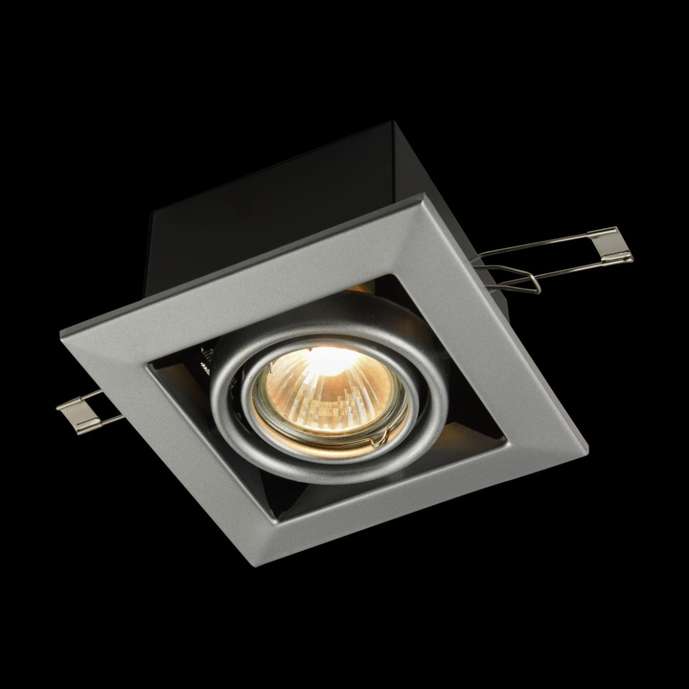 DL008-2-01-S Встраиваемый светильник Maytoni Metal потолочная люстра maytoni solar mod087cl 04g