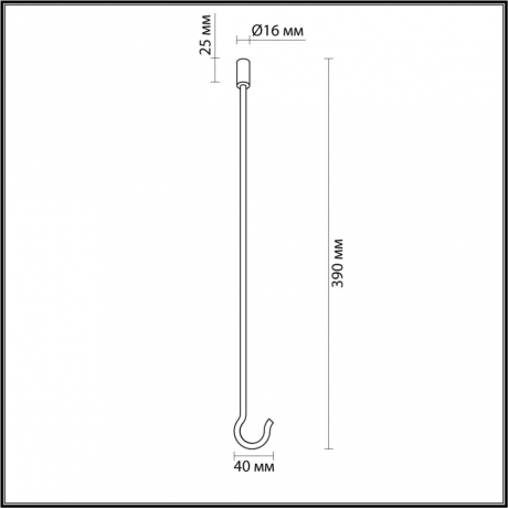 Odeon Light CORDA 4399/40K 