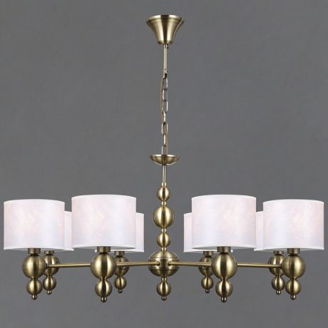 Подвесная люстра ILLUMICO IL0610 IL0610-8PSQ-25AB ELITE 