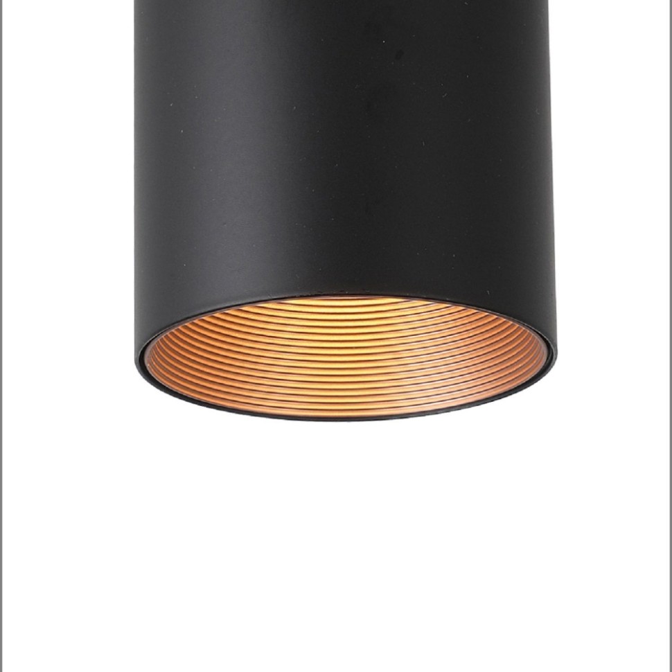 2249-1U Потолочный накладной светодиодный светильник Favourite Drum, цвет черный - фото 3