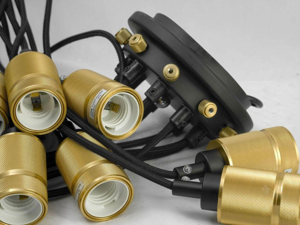 Подвесная люстра Lussole Loft Shirley GRLSP-9869 