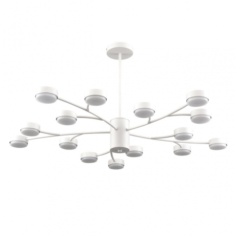 8265/15 COMFI LN26 металл/металл белый/белый Люстра GX53 LED 15*7W 220V TORINA LUMION 