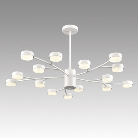 8265/15 COMFI LN26 металл/металл белый/белый Люстра GX53 LED 15*7W 220V TORINA LUMION 