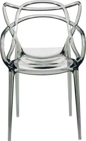 Стул Masters прозрачный серый Bradex Home 693998