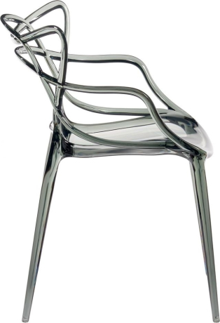 Стул Masters прозрачный серый Bradex Home 693998