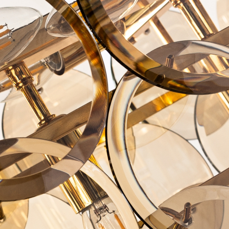 Подвесная люстра Chloe Divinare с поддержкой Алиса 7566/01 SP-13-A 