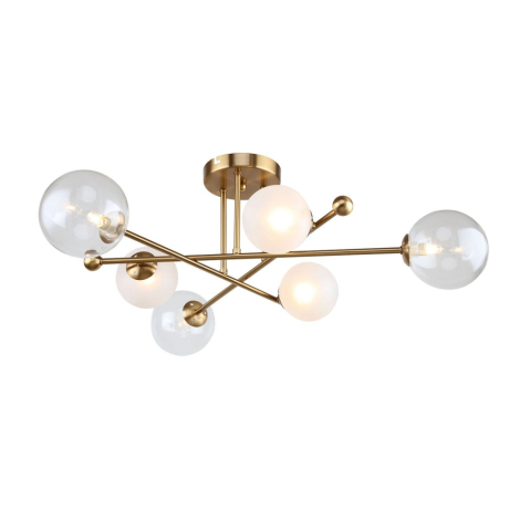 Потолочная люстра с ламочками, комплект от Lustrof. №333032-617020 