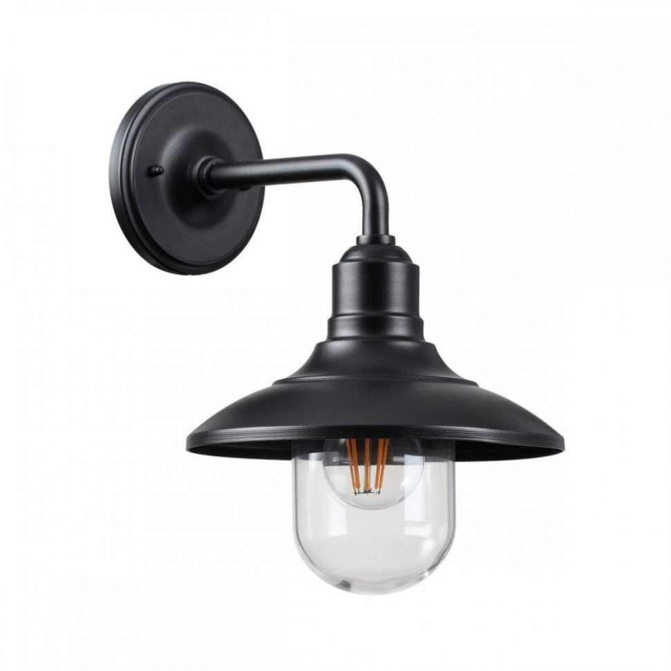 Настенный уличный светильник со светодиодной лампочкой E27, комплект от Lustrof. №304230-627681