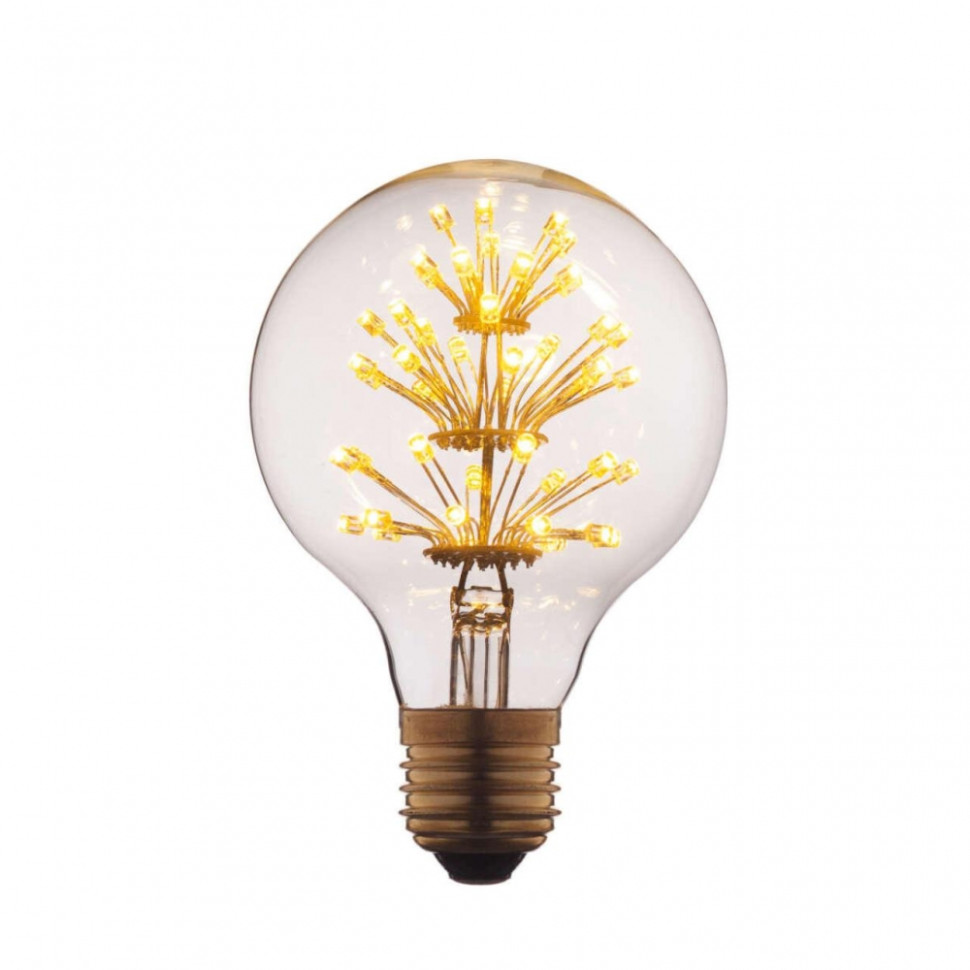 Ретро лампа E27 3W Edison Bulb Loft It G8047LED, цвет желтый