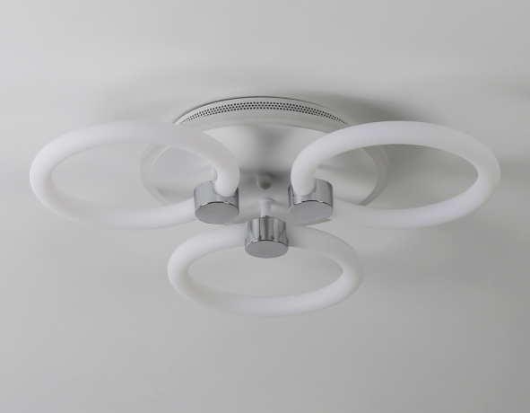 Потолочная диммируемая люстра с пульто ДУ Ambrella light ACRYLICA FA3838 