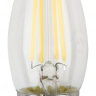 Лампа светодиодная филаментная ЭРА E27 7W 4000K прозрачная F-LED B35-7W-840-E27 Б0027951 