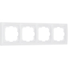 Рамка на 4 поста Werkel Snabb basic (белый) W0042001