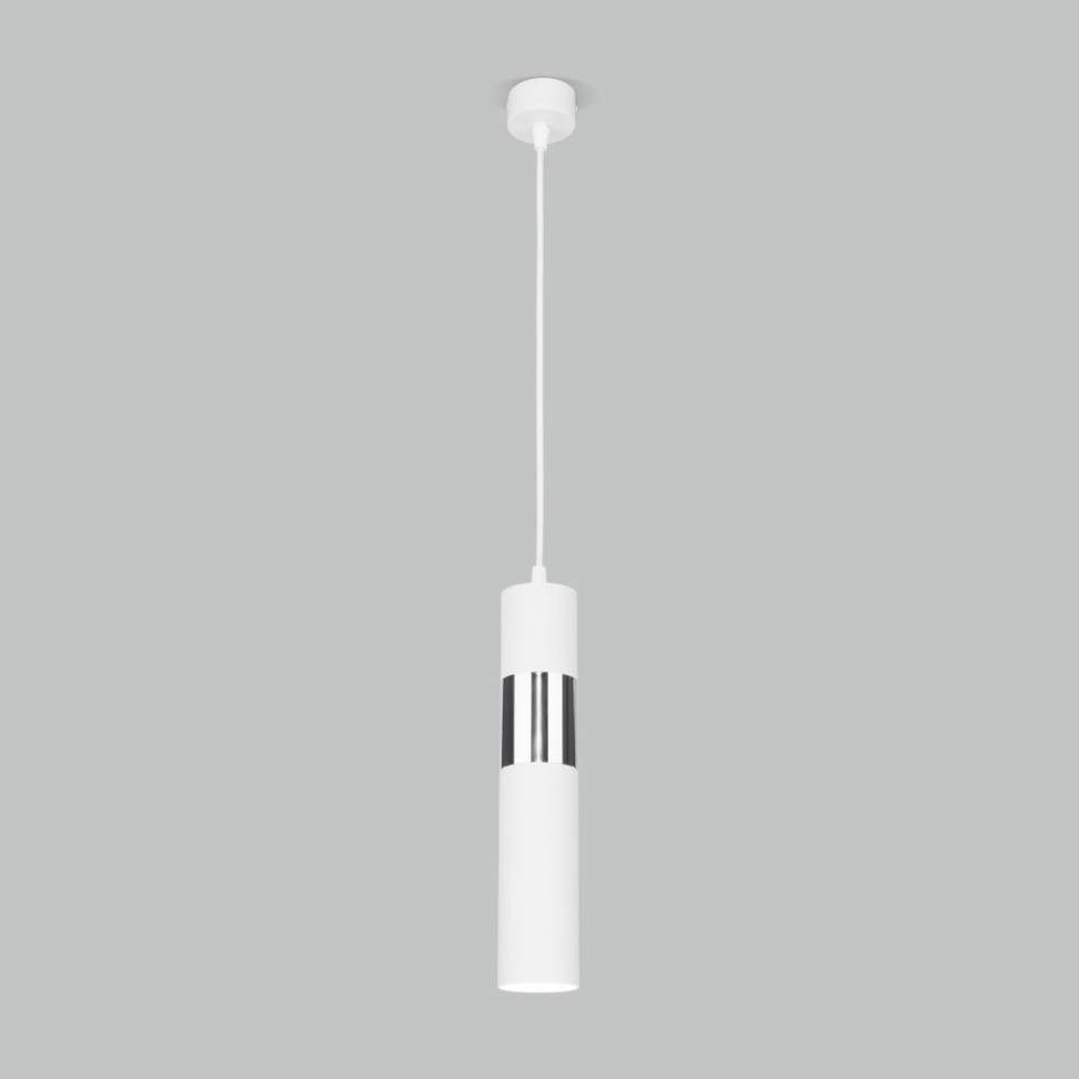 Подвесной светильник Eurosvet Viero 50097/1 белый/хром (a057860), цвет белый;хром 50097/1 белый/хром - фото 3