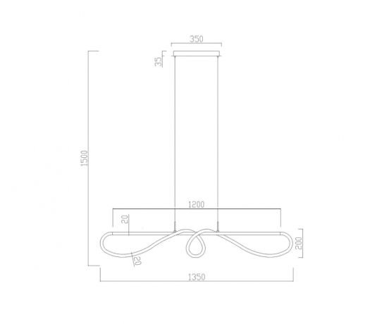 Подвесной светильник Kink Light Далия 08041,20(3000K)
