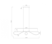 Подвесной светильник Kink Light Далия 08041,20(3000K)