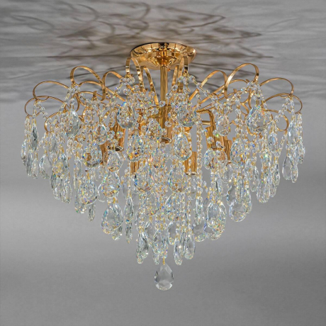 Потолочная люстра Escada Crown 1113/7PL White/Gold 