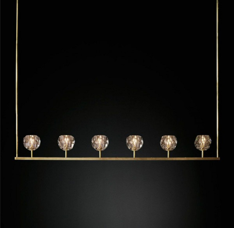 Светильник на штанге Imperiumloft RH Boule De Cristal Linear 40,1222