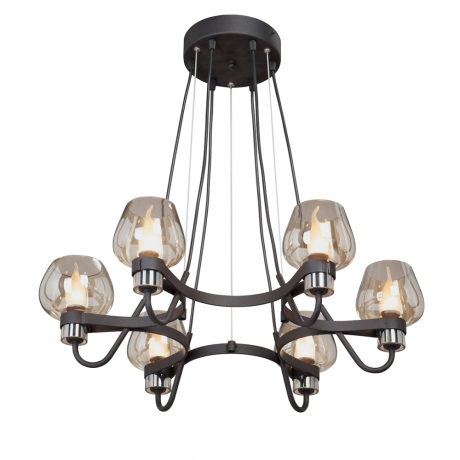 Подвесная люстра Vitaluce Шарики V4824-1/6S 