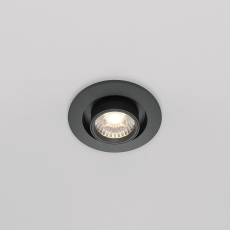 Встраиваемый светодиодный спот Maytoni Hidden DL045-01-10W4K-B 