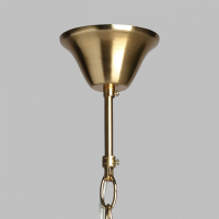 Подвесная люстра со светодиодными лампочками E27, комплект от Lustrof. №520367-674099