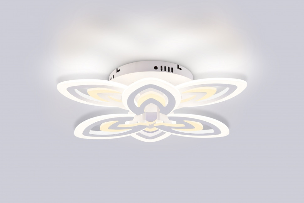 Потолочный светодиодный светильник с пультом Ambrella light ACRYLICA OriginalFA4546, цвет белый, белый матовый - фото 3