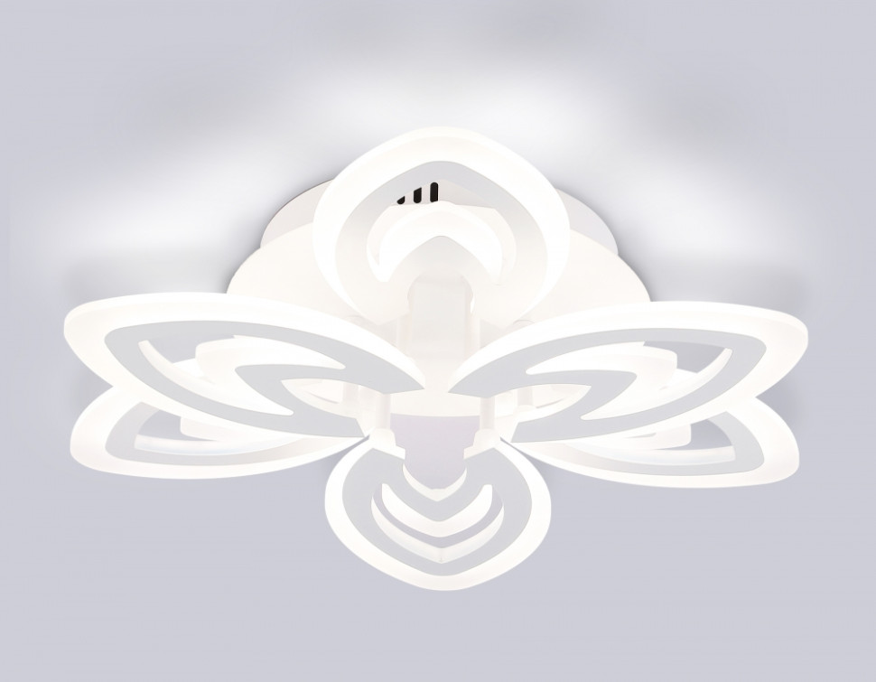 Потолочный светодиодный светильник с пультом Ambrella light ACRYLICA OriginalFA4546, цвет белый, белый матовый - фото 4