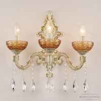 Бра Bohemia Ivele Crystal AL7901 AL7901B15/3/175 A WMG P Amber/M-1F