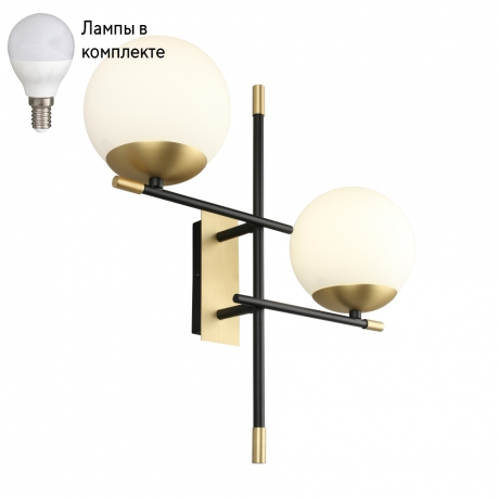 Бра с лампочками APLOYT APL.313.11.02+Lamps 