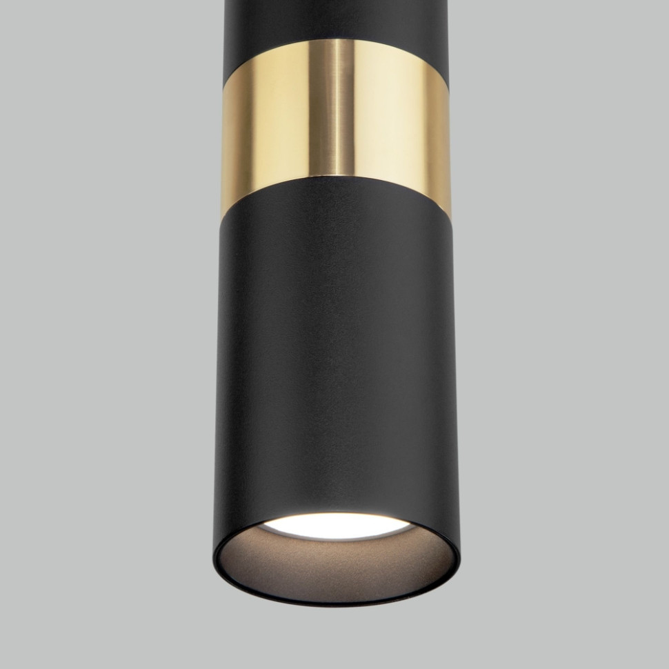 Подвесной светильник Eurosvet Viero 50096/1 черный/золото (a057859), цвет черный;золотой 50096/1 черный/золото - фото 2