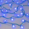 10м. Уличная гирлянда нить синий свет Ardecoled 230V ARD-String--10000-Blue-100Led-Milk-Flash Blue (424033)