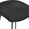 Стул полубарный Neo чёрный с чёрными ножками Bradex Home 761703
