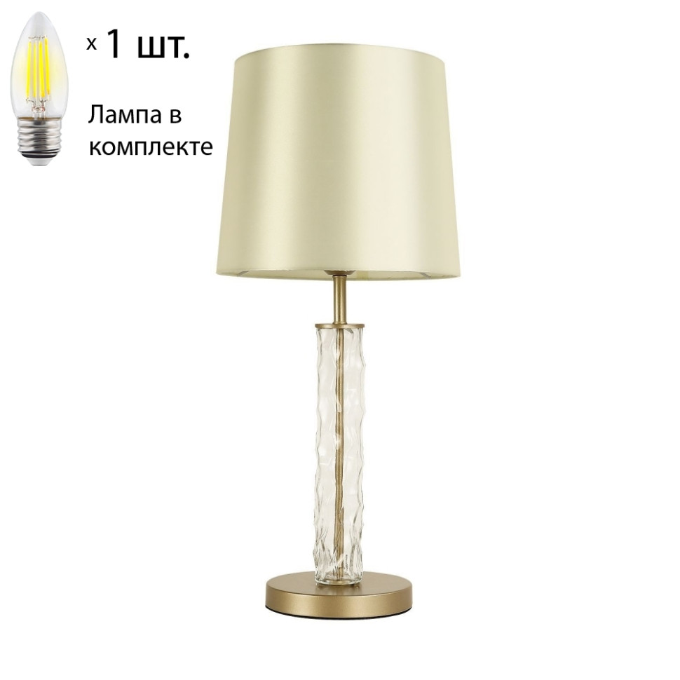 Настольная лампа с лампочкой F-promo Hefestos 2945-1T+Lamps Е27 Свеча