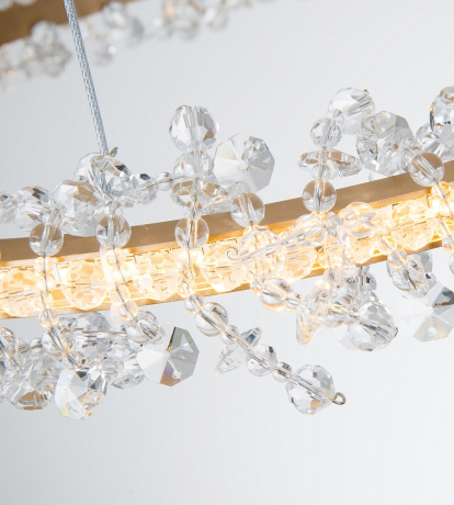 Подвесная светодиодная люстра Kink Light Лаура 08243,36A 