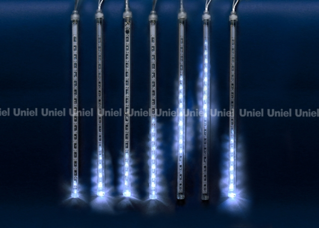 Занавес LED Падающие звезды (2х0,5м.) 8 шт. Uniel ULD-E2405-240- (11121)