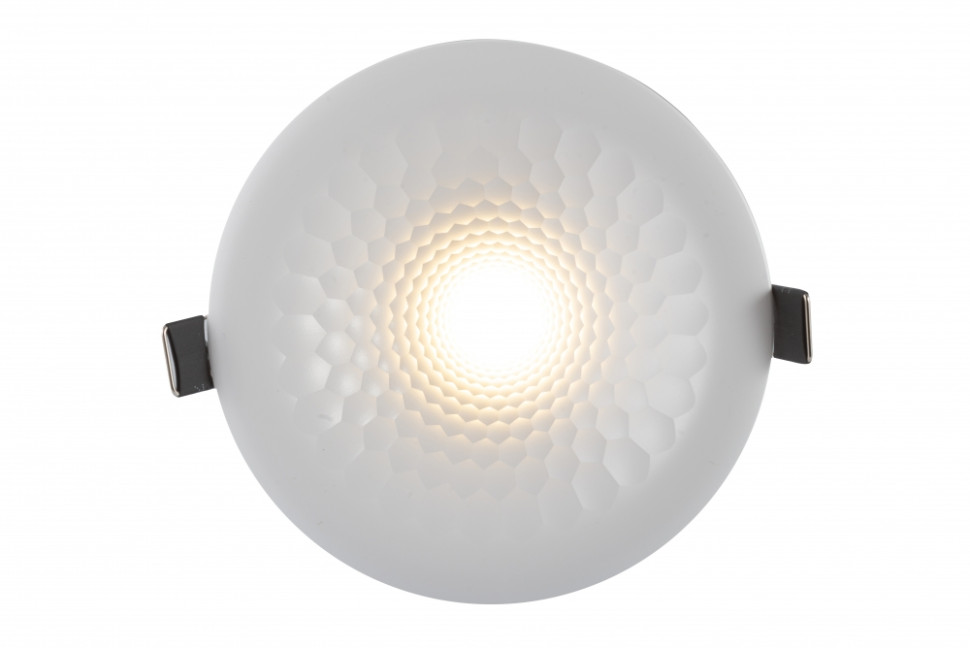 Точечный встраиваемый светильник Denkirs DK3045-WH, цвет белый - фото 3