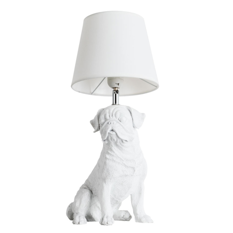 Настольная лампа с лампочками. Комплект от Lustrof. №240906-616513, цвет белый