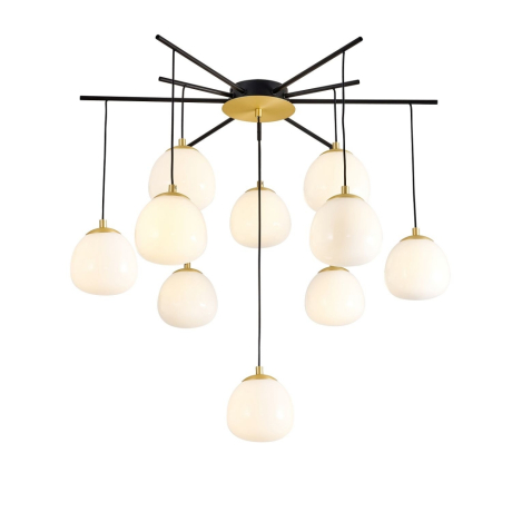 Потолочная люстра с ламочками, комплект от Lustrof. №384977-617022 