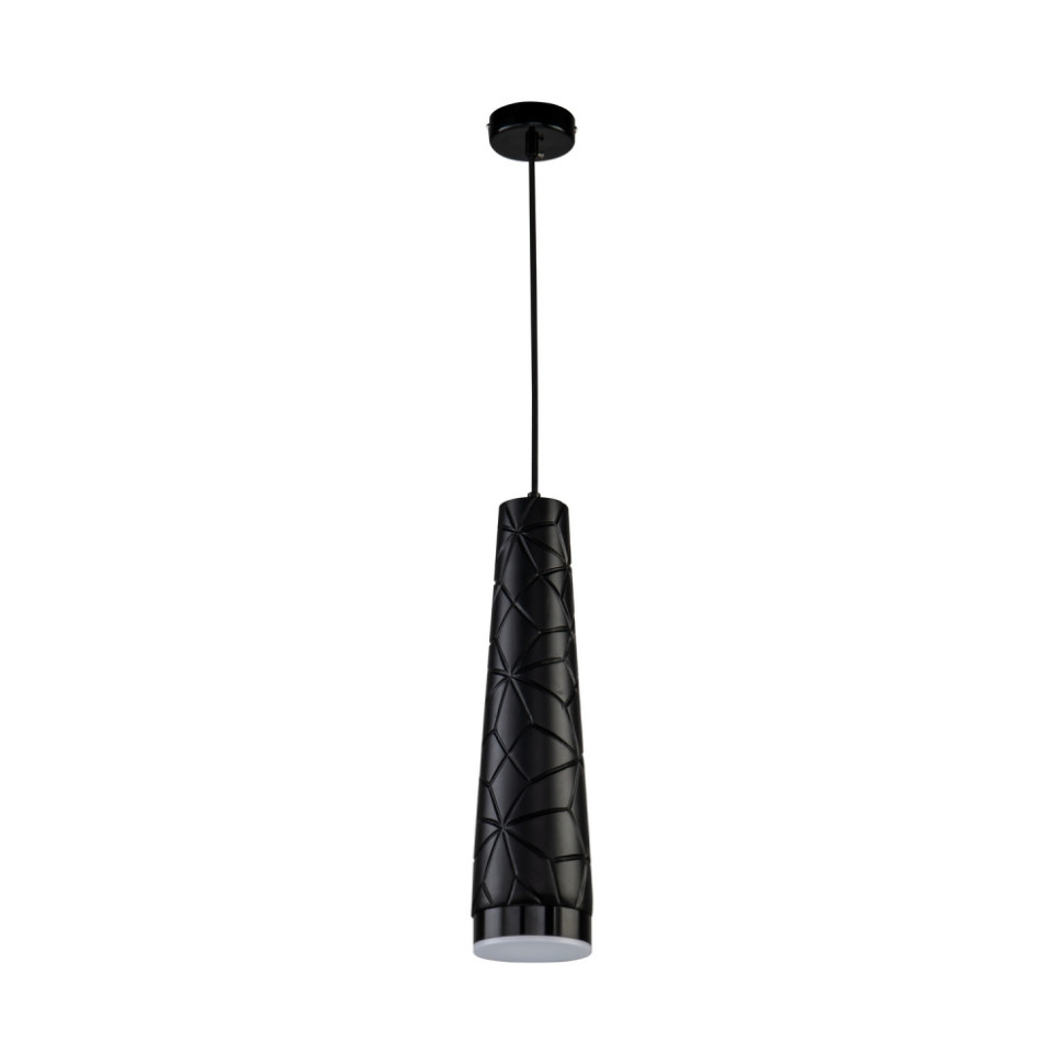 Подвесной светильник Favourite Vikont 2714-1P, цвет черный - фото 2