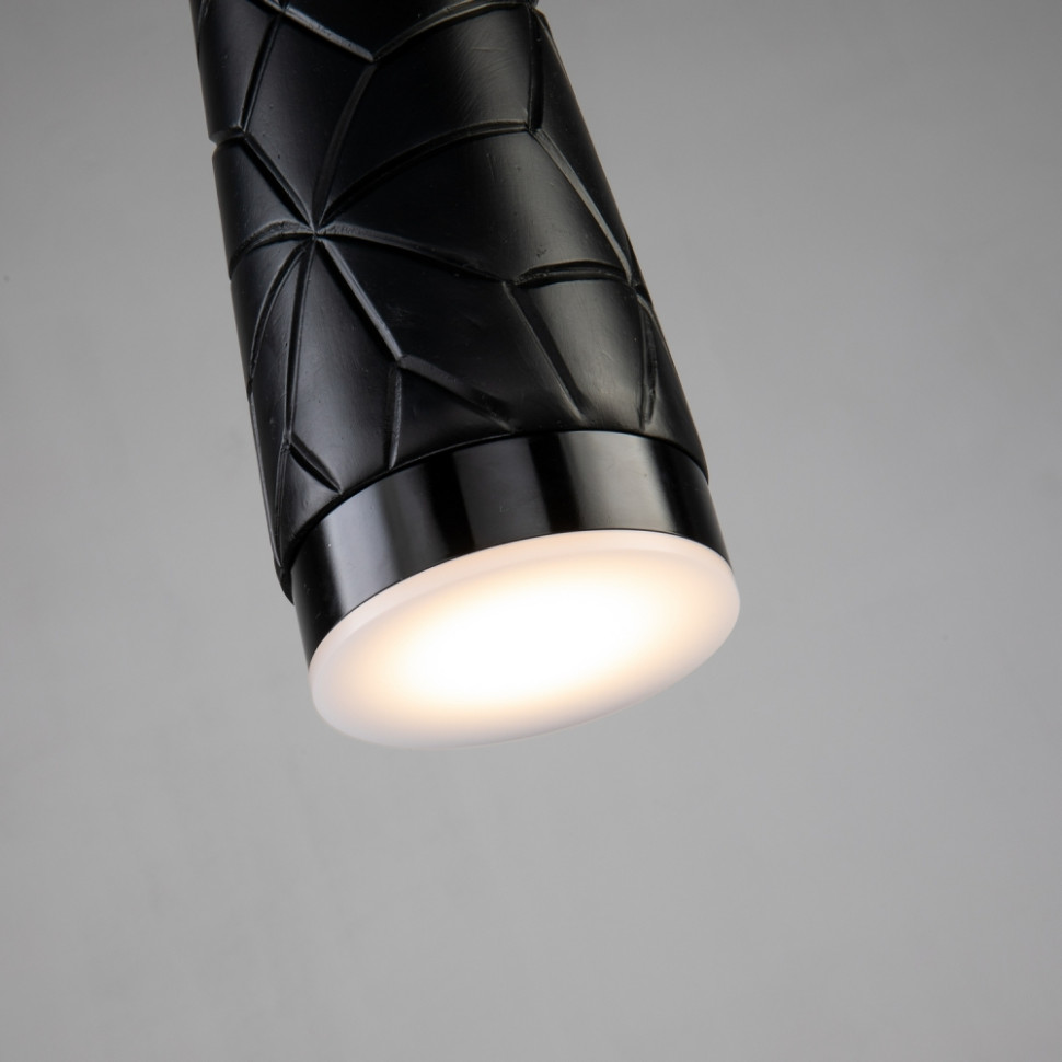 Подвесной светильник Favourite Vikont 2714-1P, цвет черный - фото 3