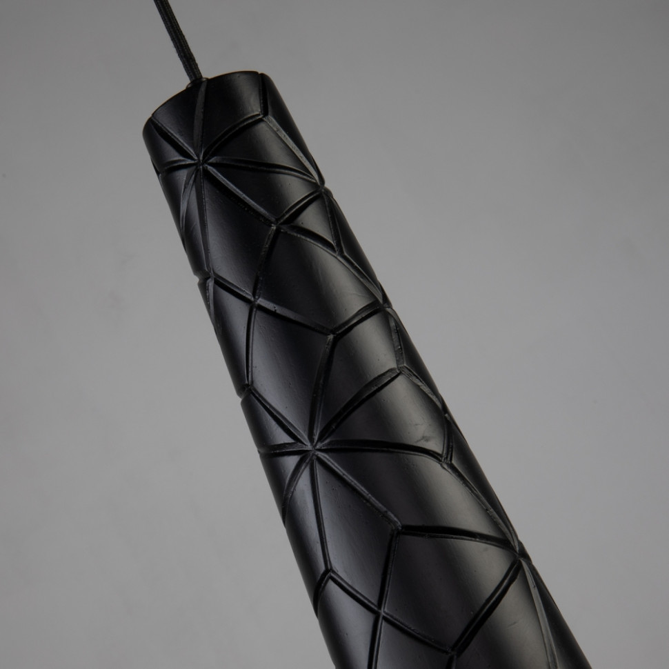 Подвесной светильник Favourite Vikont 2714-1P, цвет черный - фото 4