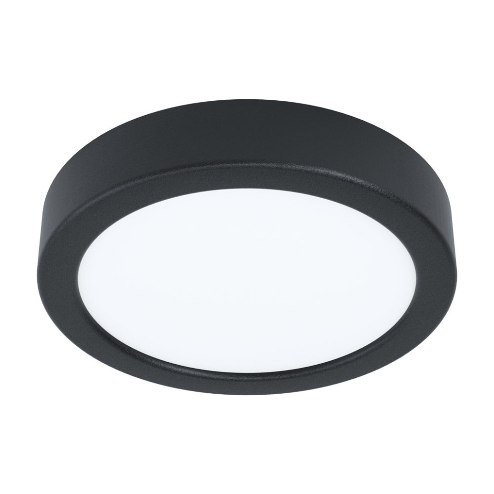 Потолочный накладной светодиодный светильник Eglo Fueva 5 99233, цвет черный - фото 1