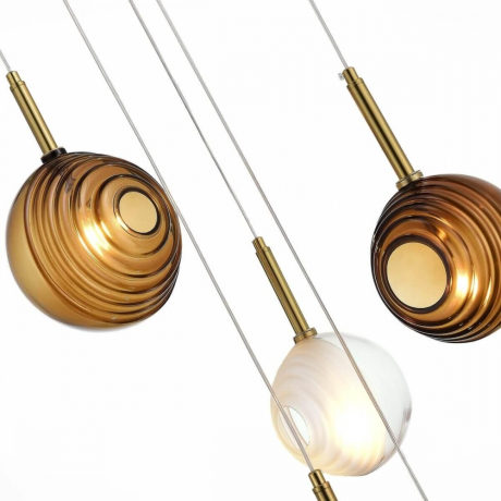 Светильник подвесной с Led лампочками в комплекте ST Luce SL1183.543.06+Lamps 