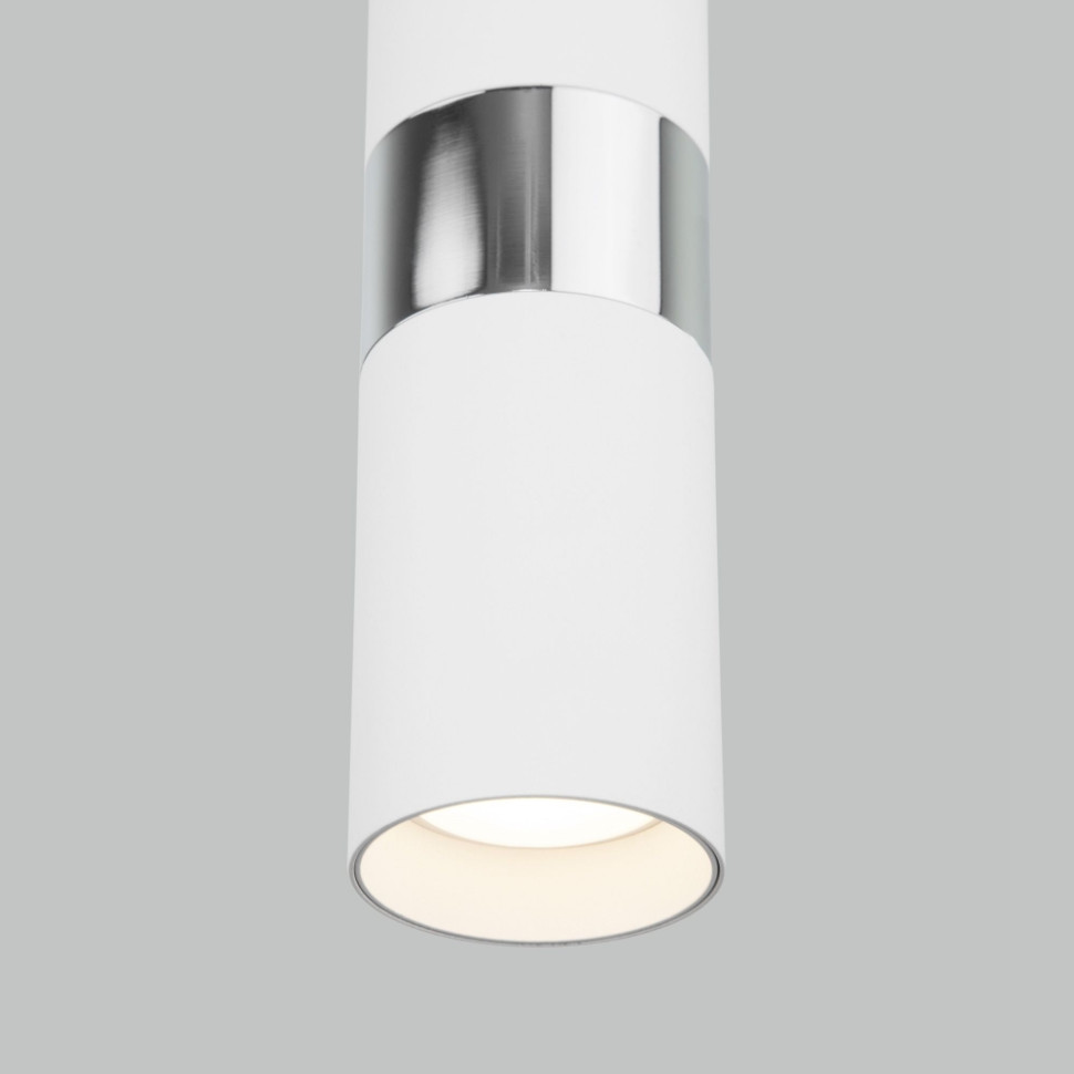 Подвесной светильник Eurosvet Viero 50096/1 белый/хром (a057858), цвет белый;хром 50096/1 белый/хром - фото 3