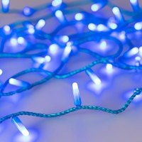 10м. Уличная гирлянда нить синий свет Ardecoled 230V ARD-String-Classic-10000-Blue-100Led-Milk-STD Blue (31198)