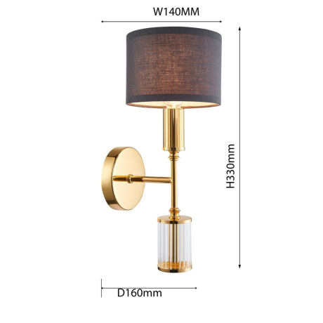 2609-1W Бра Favourite Laciness 