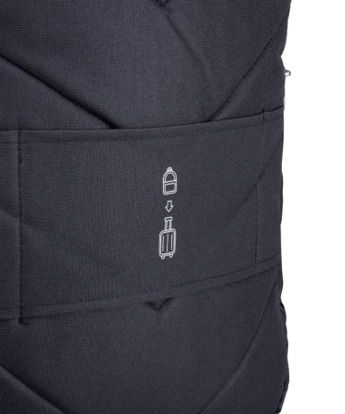 Нарушена упаковка!  <381643> Рюкзак DIVISION Travel Backpack, черный 4680459127266