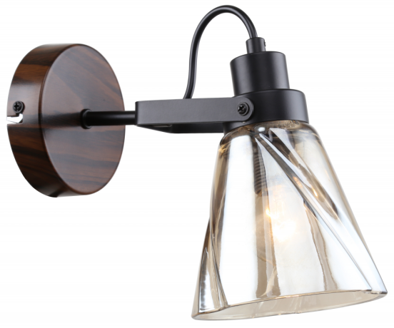 Бра светильник Rivoli Clarissa 5098-401 настенный 1 х Е14 40 Вт лофт - кантри (447083)